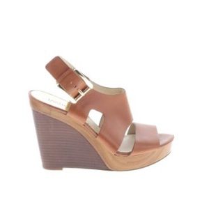 Michael Kors Women’s Ankle-Strap Wedges, Size 8.5